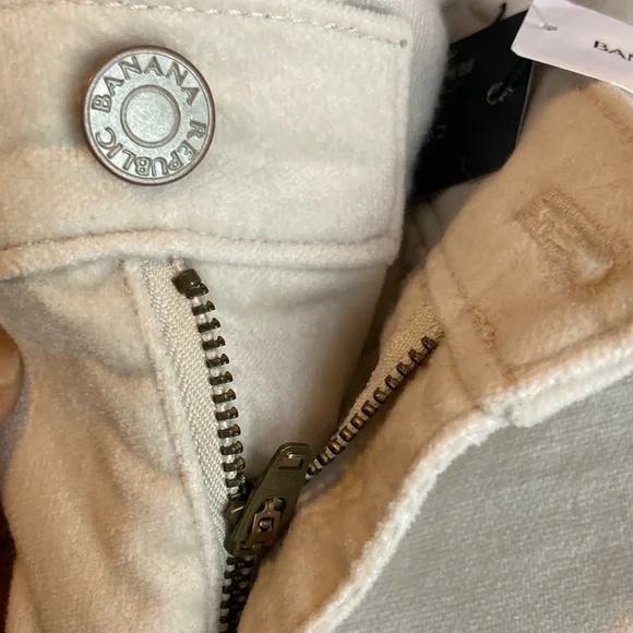 Banana Republic | High-Rise Slim | Tan | NWT | Size 34 - Picture 4 of 5